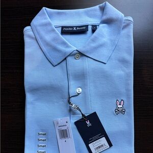 NWT PSYCHO BUNNY Polo Shirt S (4)